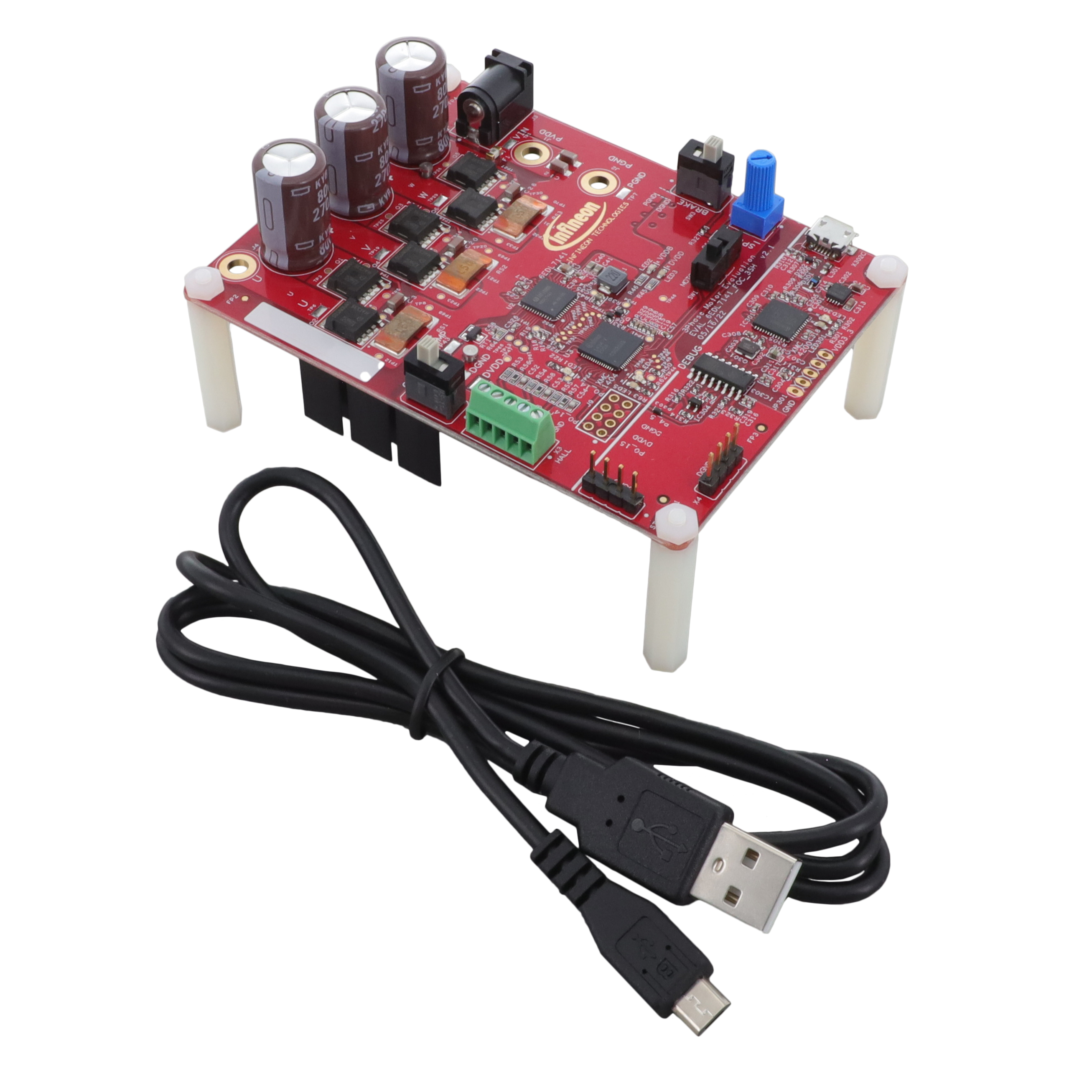 EVAL6EDL7141FOC3SHTOBO1 Infineon Technologies  Cartes et kits d'évaluation et de démonstration