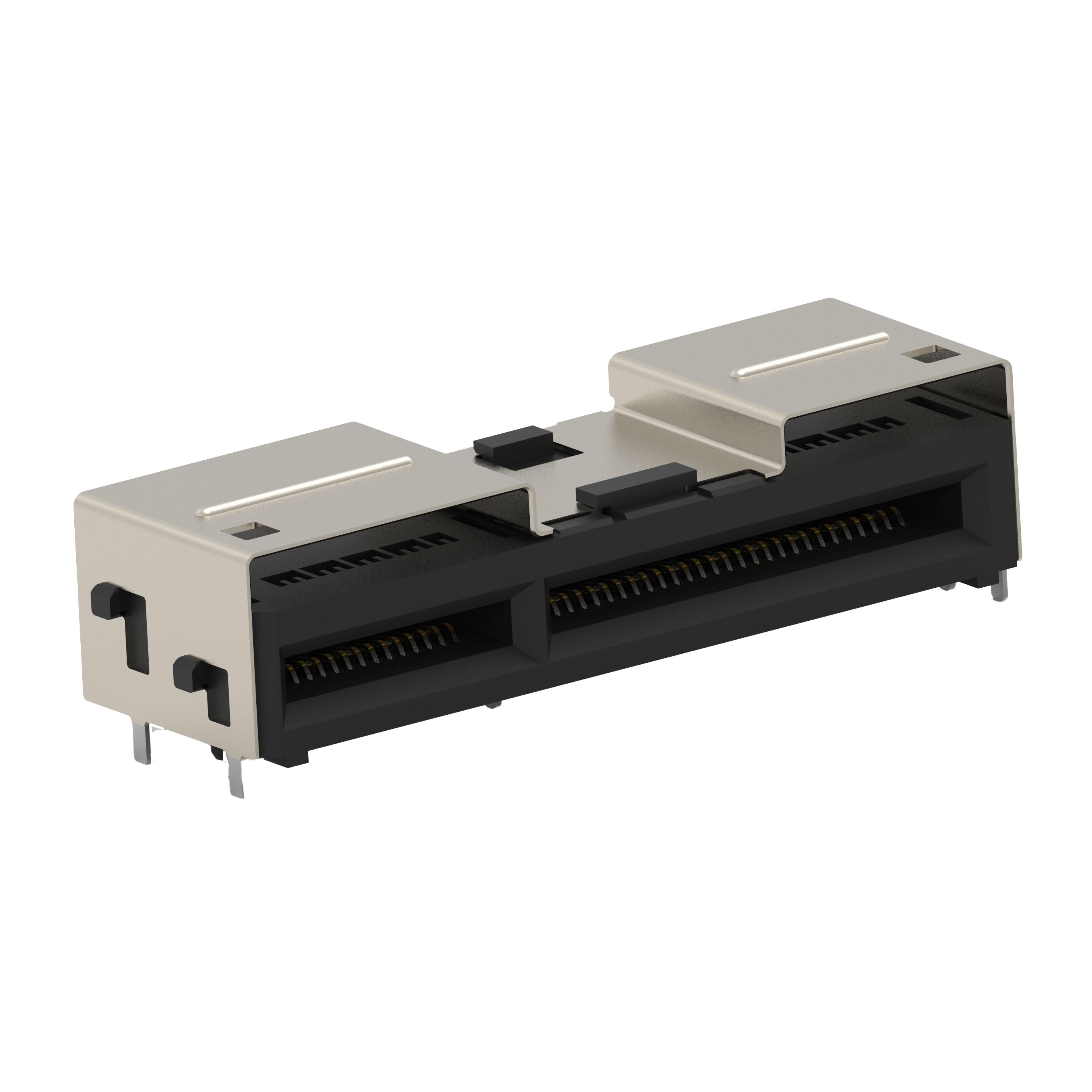 2331814-4 TE Connectivity AMP Connectors  Edgeboard Connectors