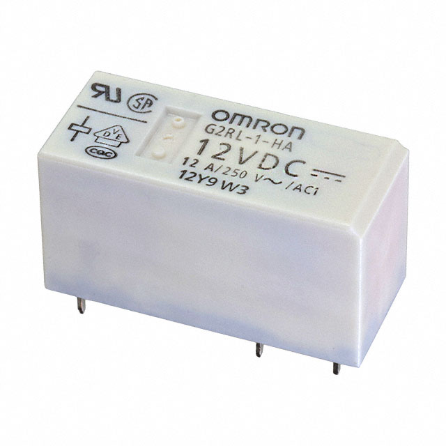 G2RL-1-HA DC12 Omron Electronics Inc-EMC Div  Relés de potencia de más de 2 amperios