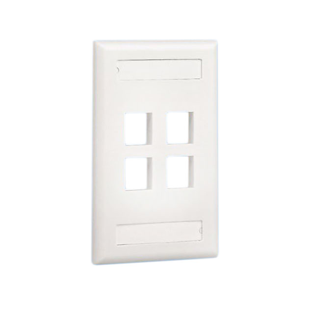 NK4FIGY Panduit Corp  Keystone Faceplates Frames