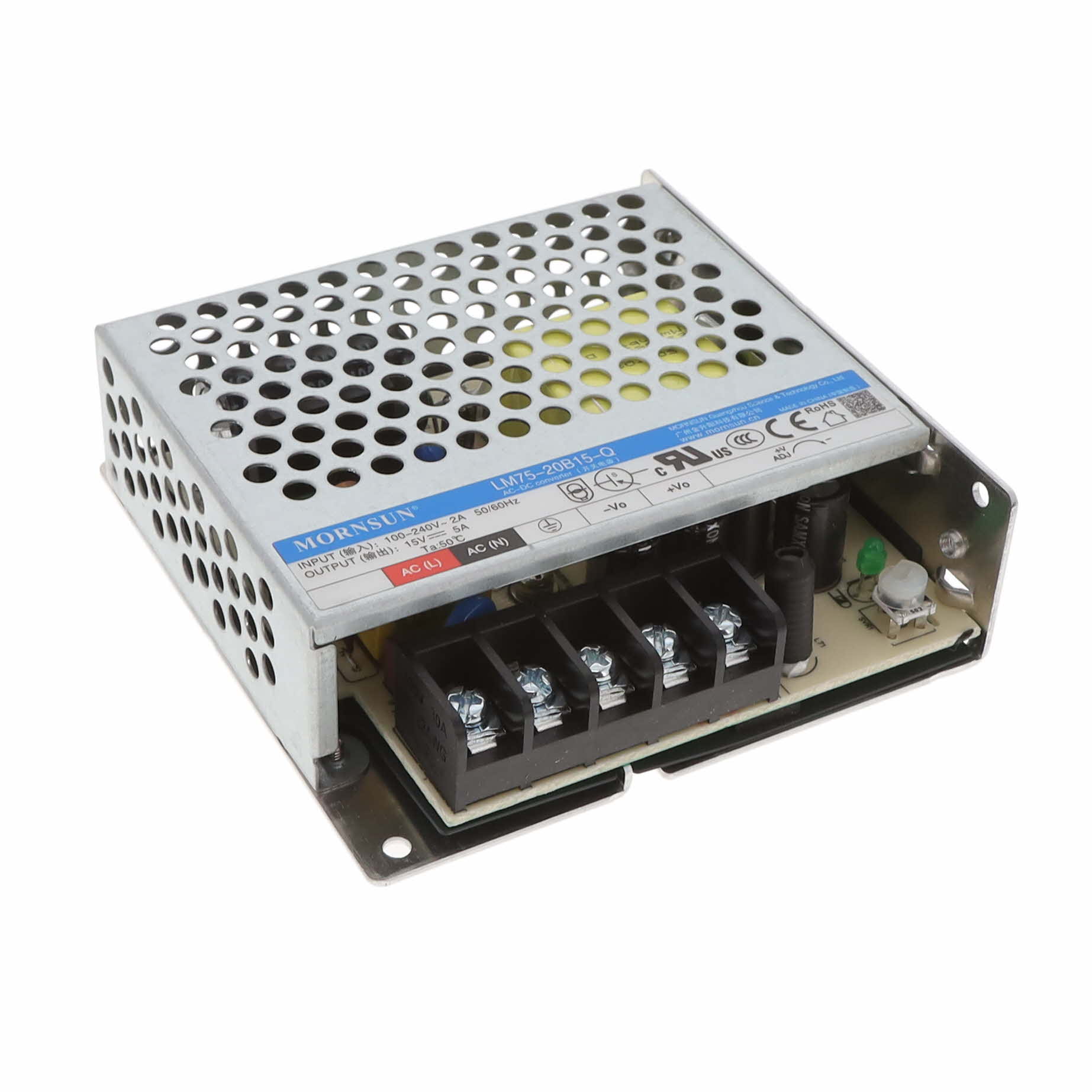 LM75-20B15-Q Mornsun America, LLC  AC DC Converters