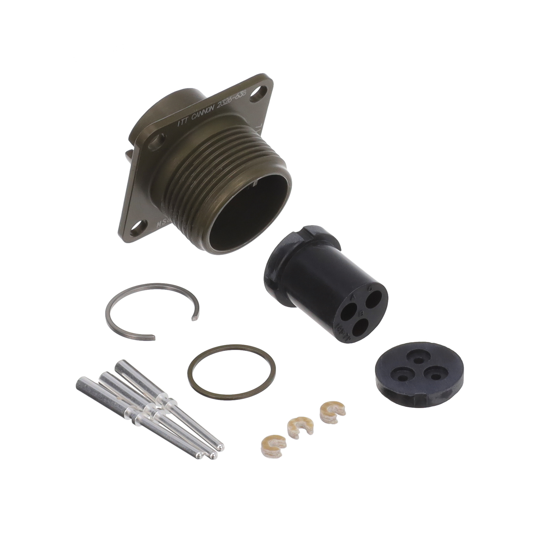 MS3102K14S-7P ITT Cannon, LLC  Conjuntos de conectores circulares