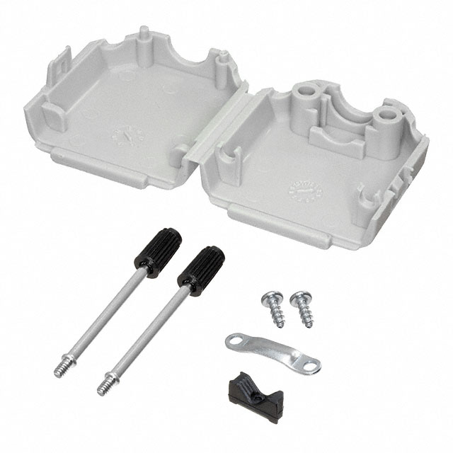 ACOV-SUB-09NB14 Assmann WSW Components  Capots de connecteurs D-Sub en forme de D