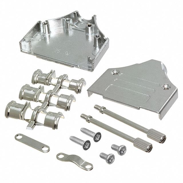 ACOV-SUB-25MB26 Assmann WSW Components  Capots de connecteurs D-Sub en forme de D