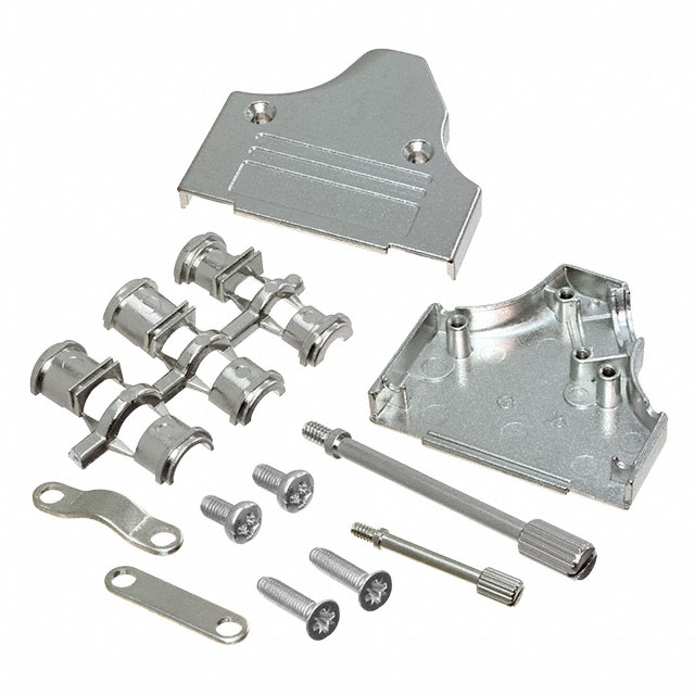 ACOV-SUB-25MB27 Assmann WSW Components  Capots de connecteurs D-Sub en forme de D