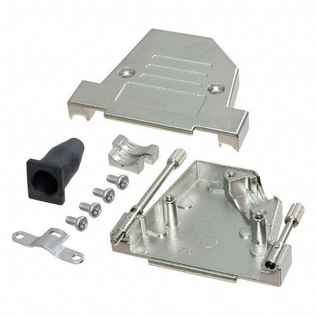 ACOV-SUB-25MB37 Assmann WSW Components  Capots de connecteurs D-Sub en forme de D