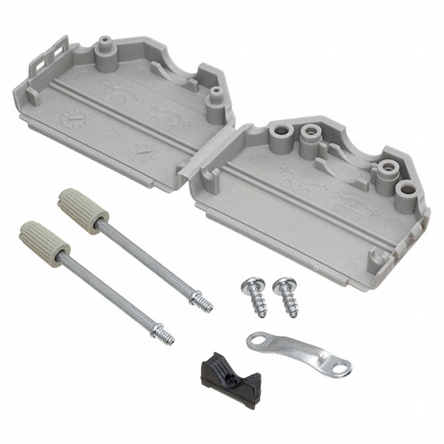 ACOV-SUB-25NB13 Assmann WSW Components  Capots de connecteurs D-Sub en forme de D