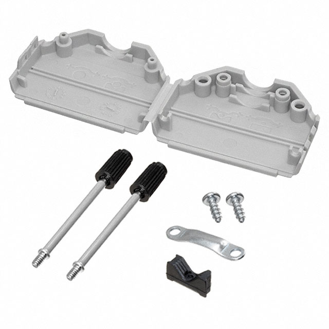 ACOV-SUB-25NB14 Assmann WSW Components  Carcasas traseras para conectores D-Sub en forma de D