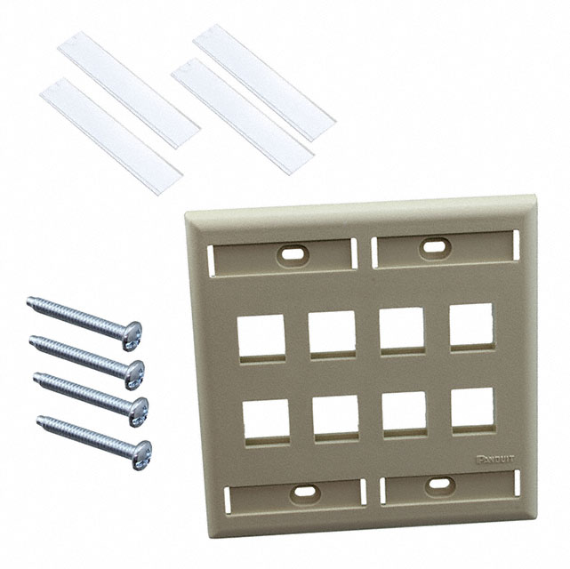 NK8FEI Panduit Corp  Keystone Faceplates Frames
