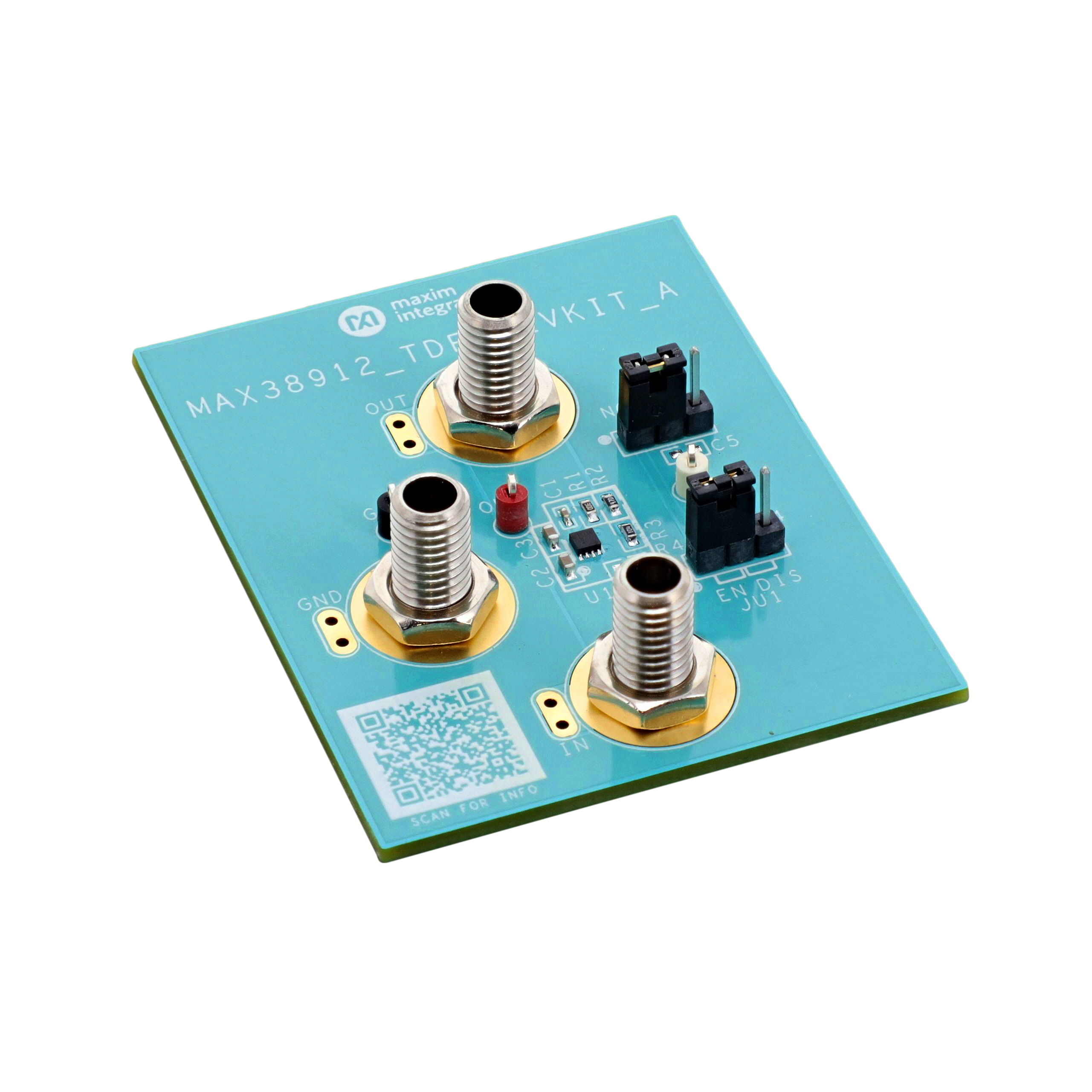 MAX38912EVK#TDFN Analog Devices Inc./Maxim Integrated  Cartes d'évaluation de régulateurs de tension linéaires