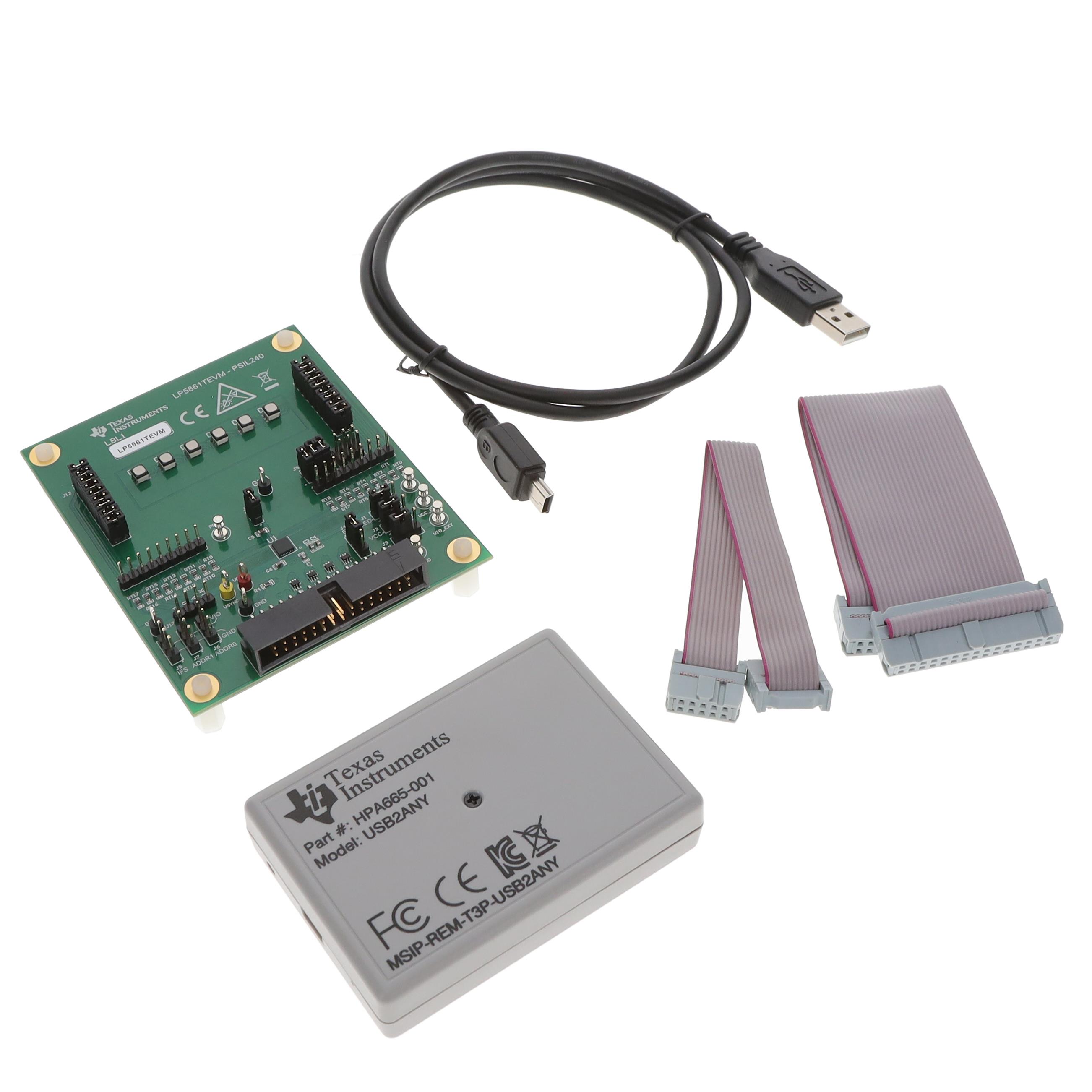 LP5861TEVM Texas Instruments  Cartes d'évaluation de pilotes LED