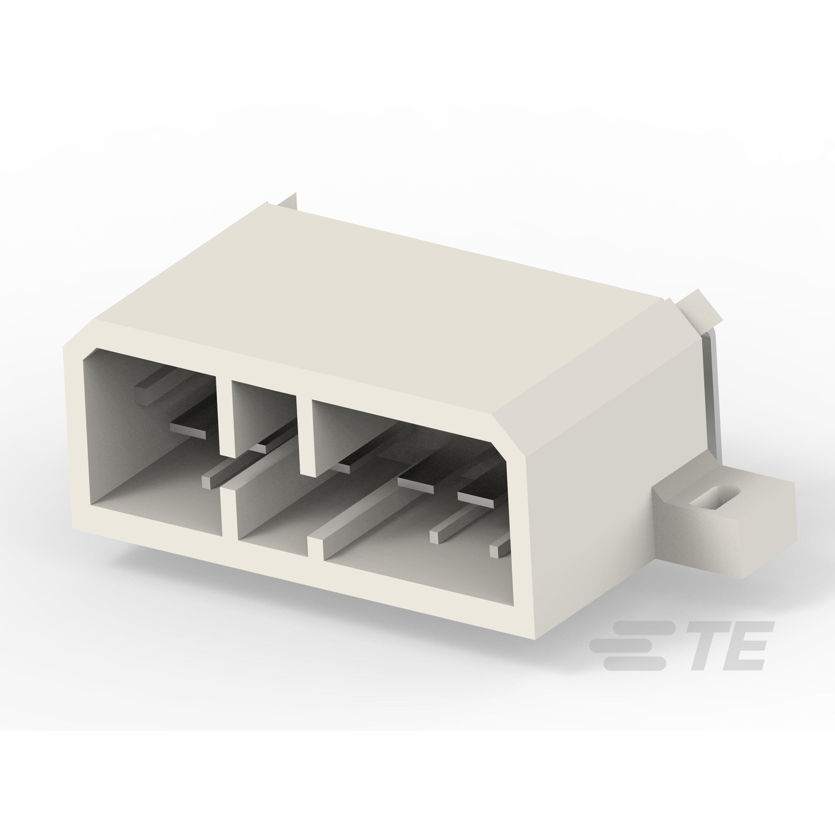 172038-1 TE Connectivity AMP Connectors  Headers Male Pins