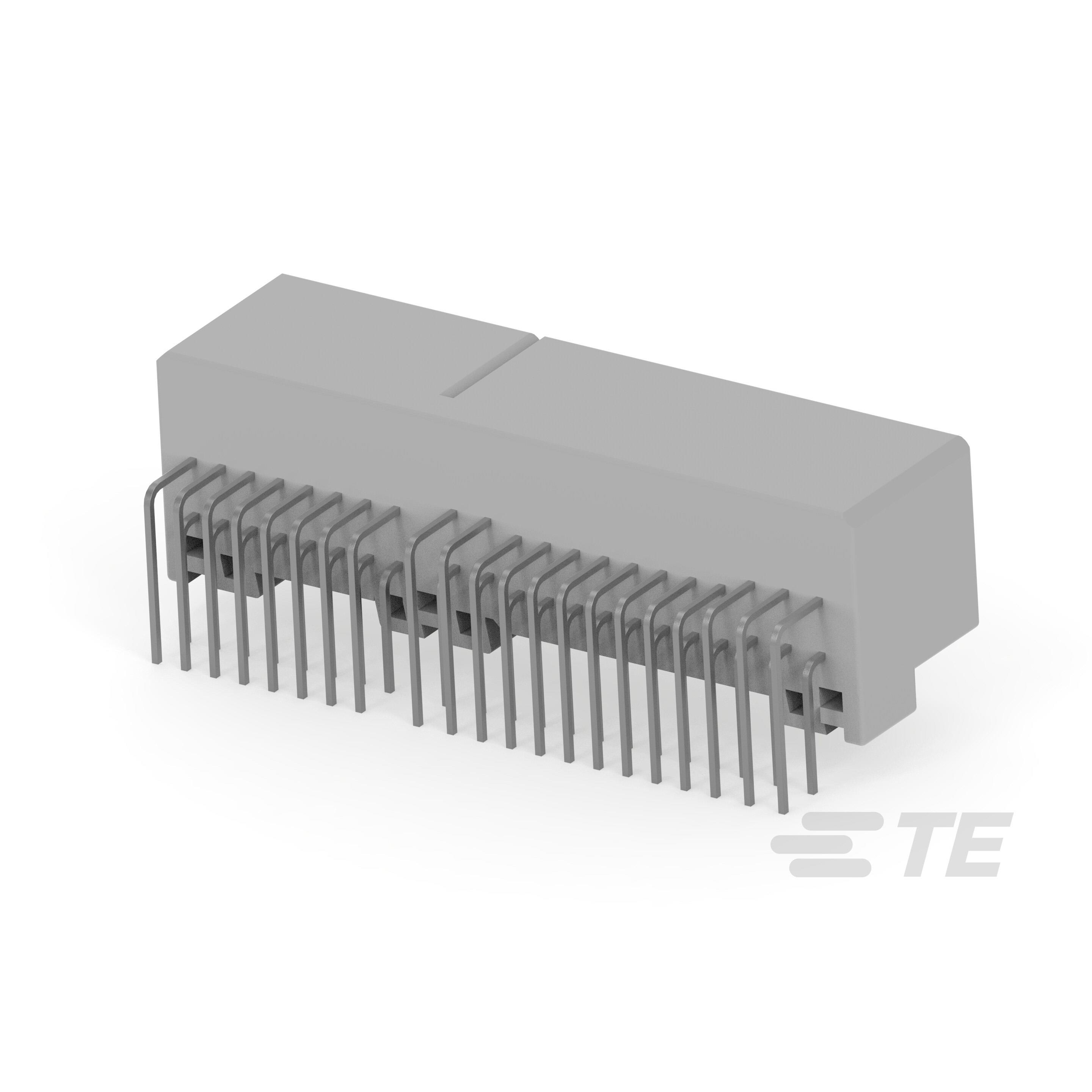 175446-6 TE Connectivity AMP Connectors  Headers Male Pins