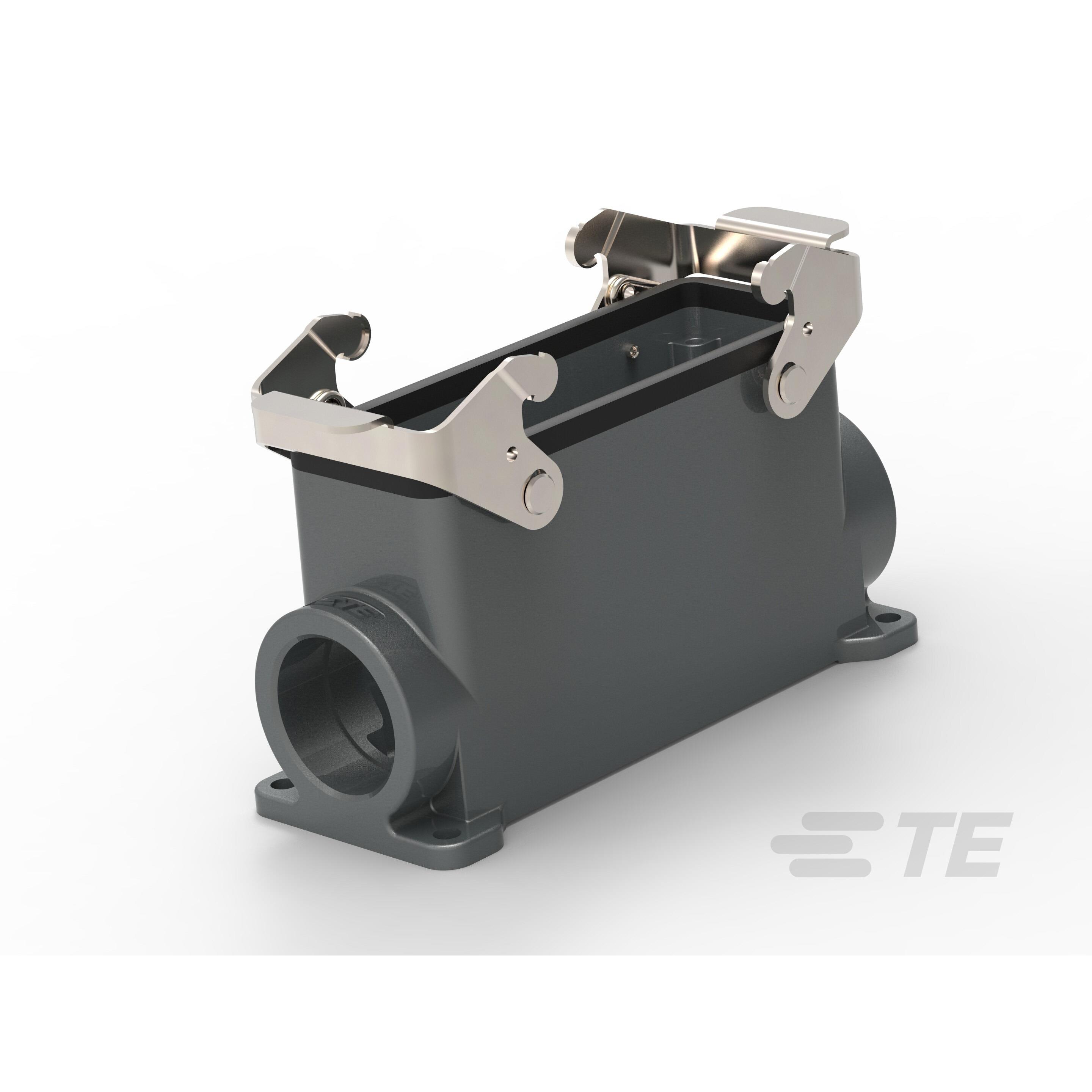 T1470242132-000 TE Connectivity AMP Connectors  Heavy Duty Connector Housings Hoods Bases