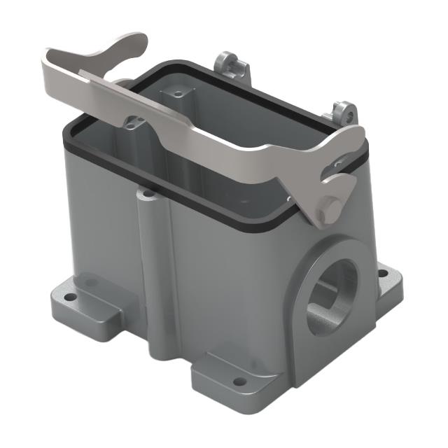 T1610482129-000 TE Connectivity AMP Connectors  Carcasas de conectores de alta resistencia, bases y cubiertas