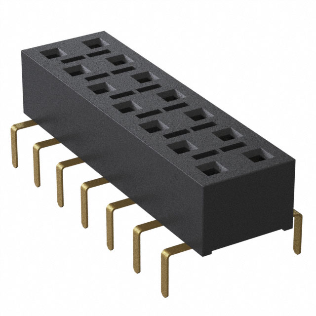 HLE-107-02-G-DV-PE-BE Samtec Inc.  Embases Prises femelles