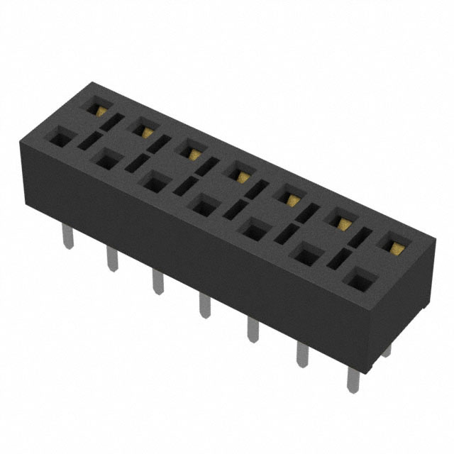 HLE-107-02-L-DV-TE Samtec Inc.  Headers Receptacles Female Sockets