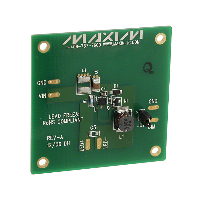 MAX16820EVKIT+ Analog Devices Inc./Maxim Integrated  Cartes d'évaluation de pilotes LED