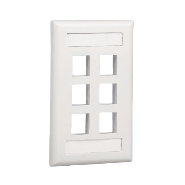NK6FEIY Panduit Corp  Marcos de placas frontales Keystone