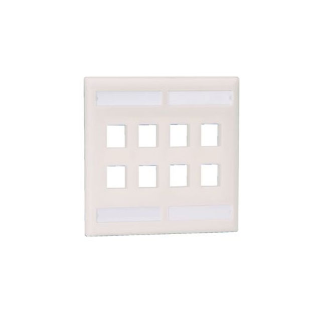 NK8FWH Panduit Corp  Keystone Faceplates Frames