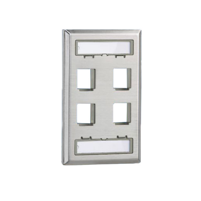 NKF4S Panduit Corp  Keystone-Frontplattenrahmen