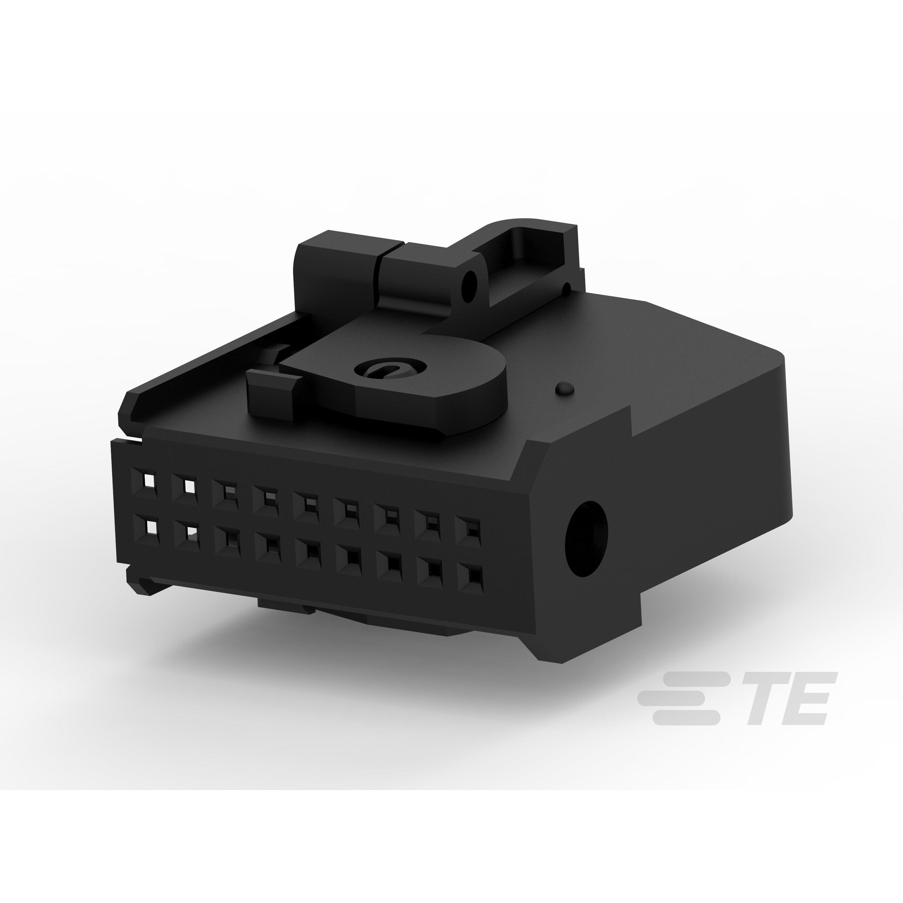 1-963616-1 TE Connectivity AMP Connectors  Rectangular Connector Housings