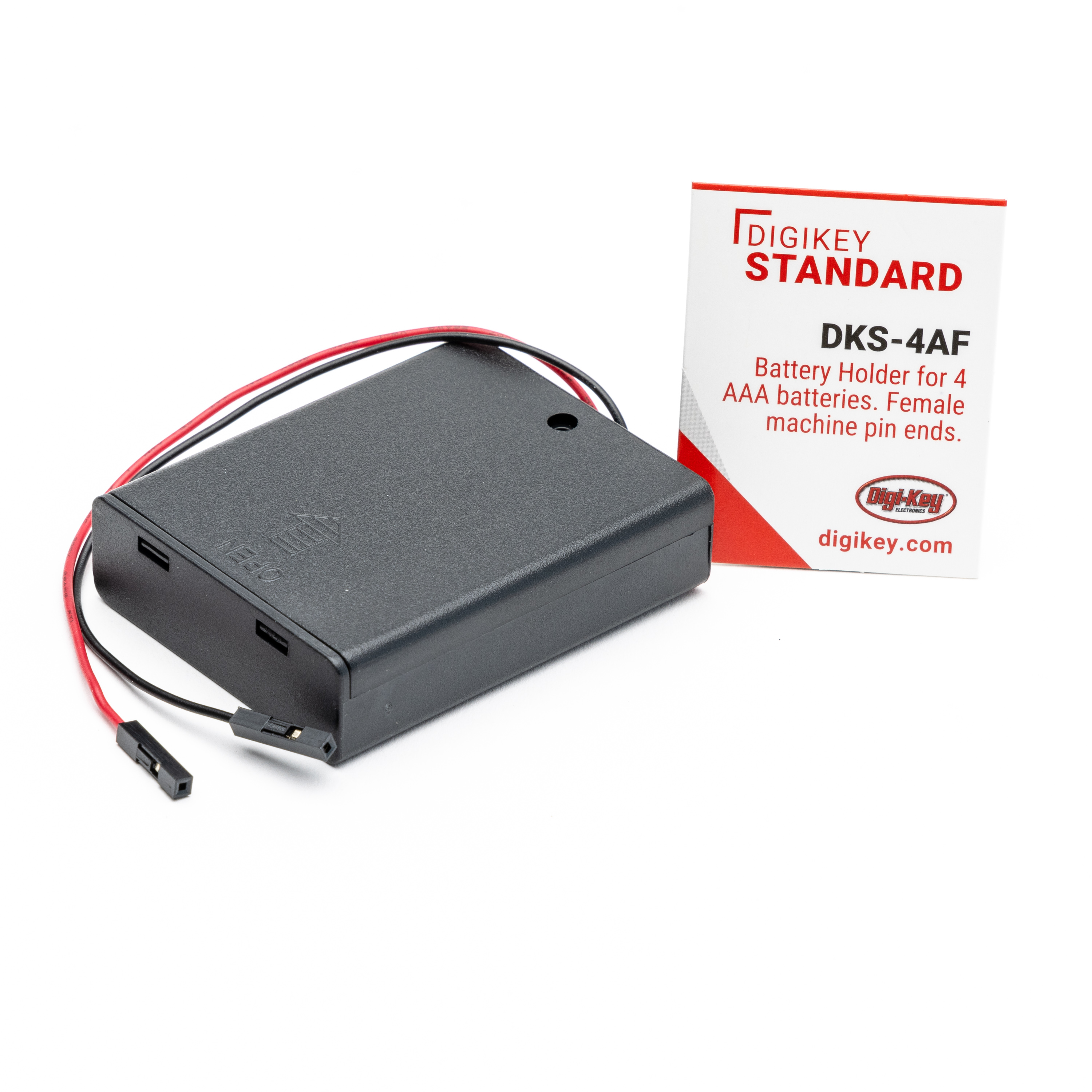 DKS-4AF DIGIKEY STANDARD  Batteriehalter, Clips, Kontakte