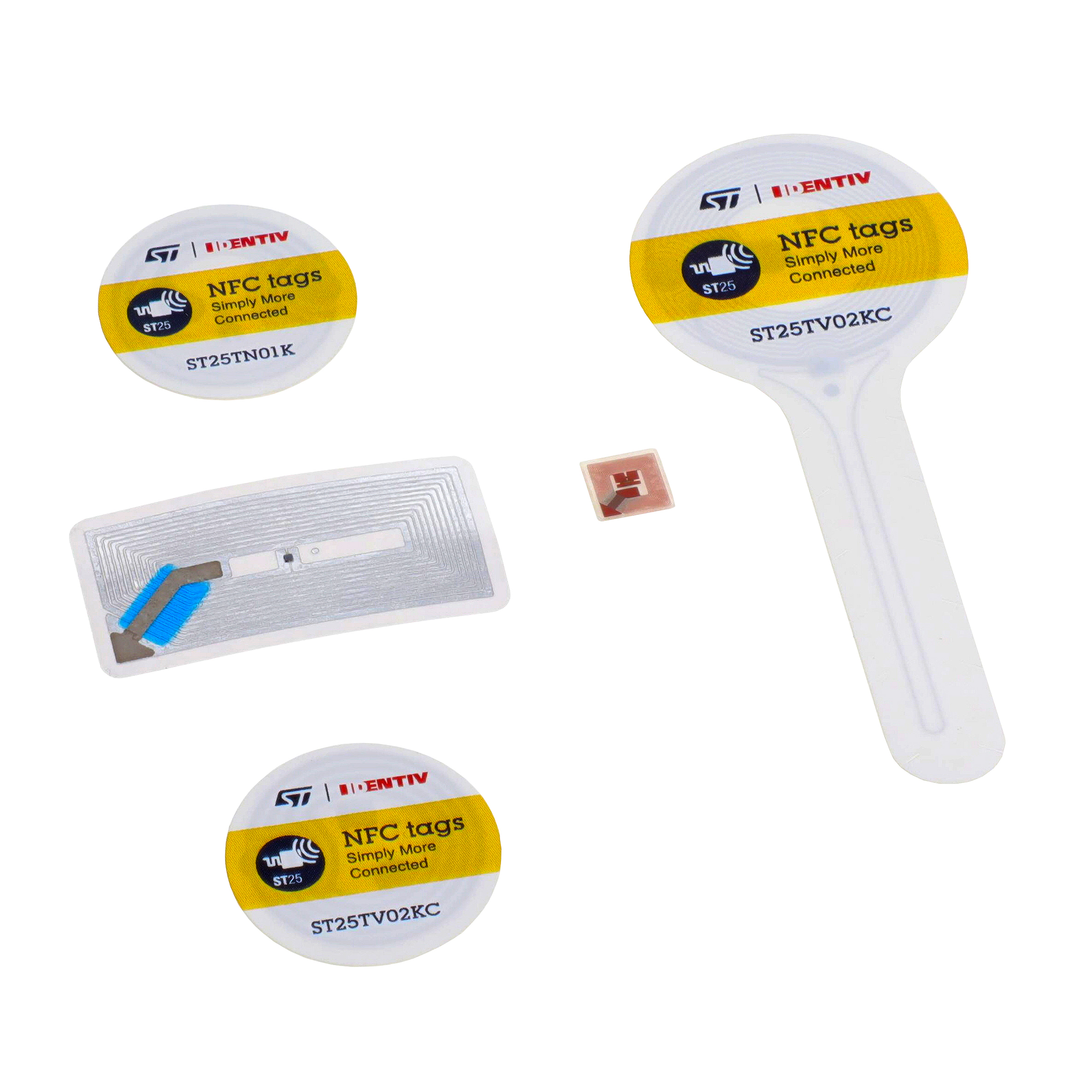 ST25-TAG-BAG-UI1 STMicroelectronics  Cartes de kits d'évaluation et de développement RFID