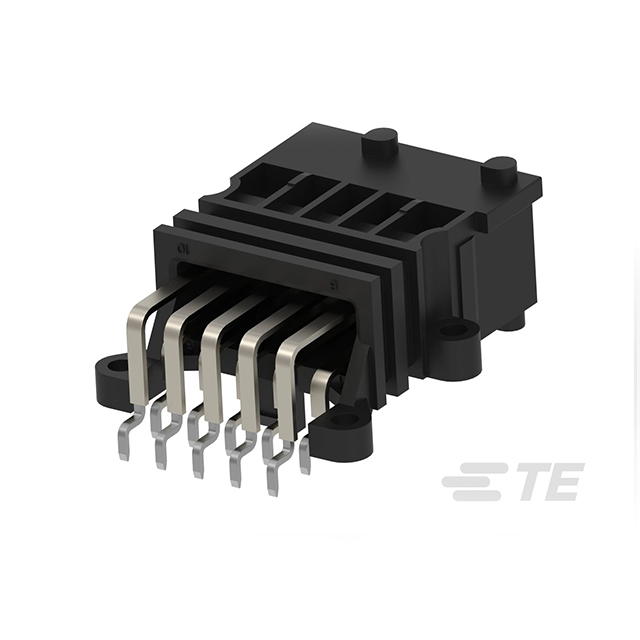 1-967601-1 TE Connectivity AMP Connectors  Embases à broches mâles