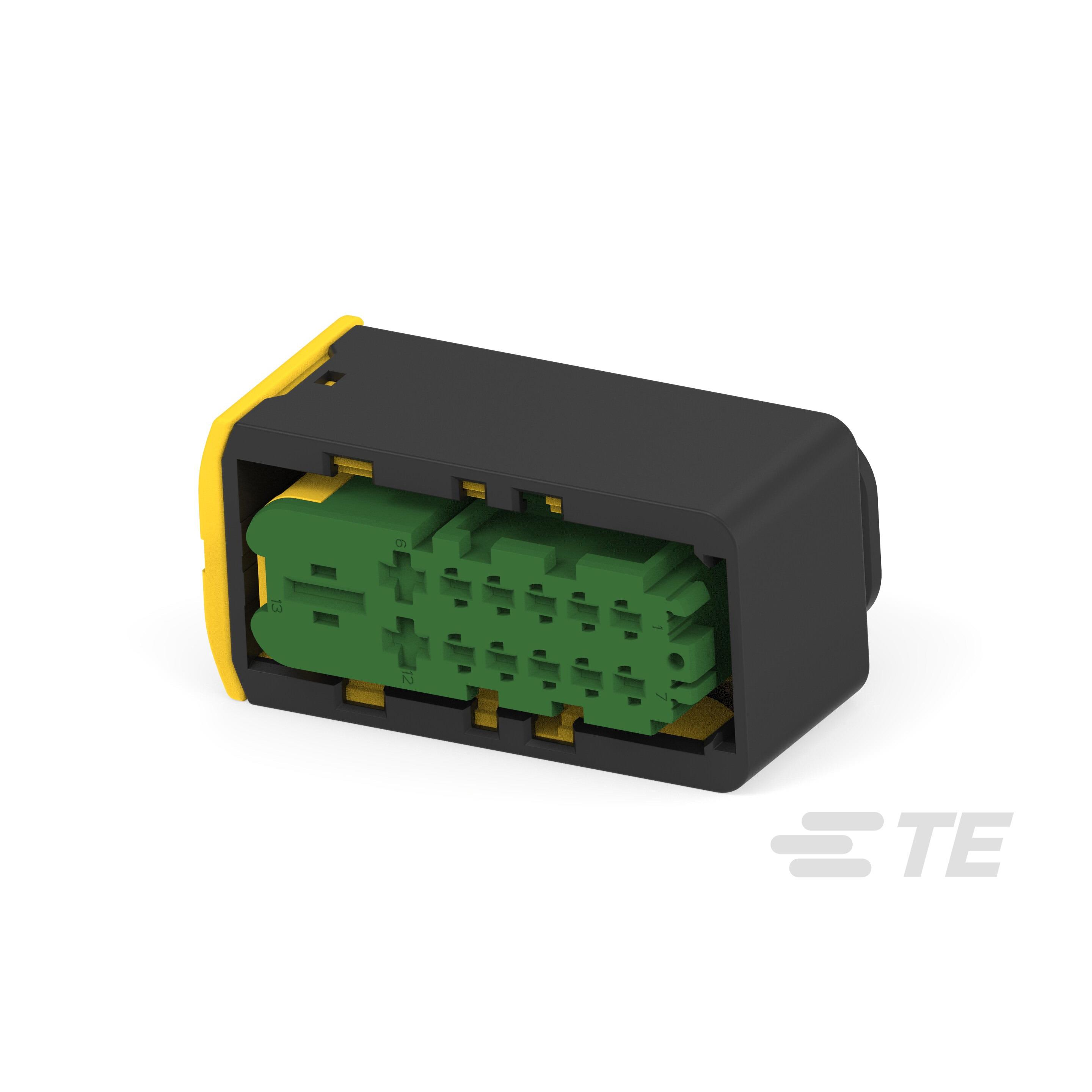3-2358263-1 TE Connectivity Deutsch Connectors  Rectangular Connector Housings