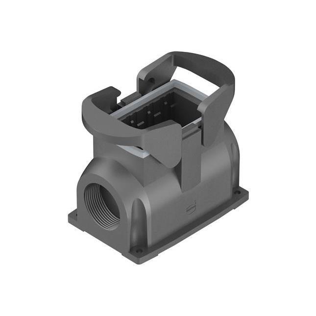 19412100232 HARTING  Boîtiers de connecteurs robustes, capots, bases