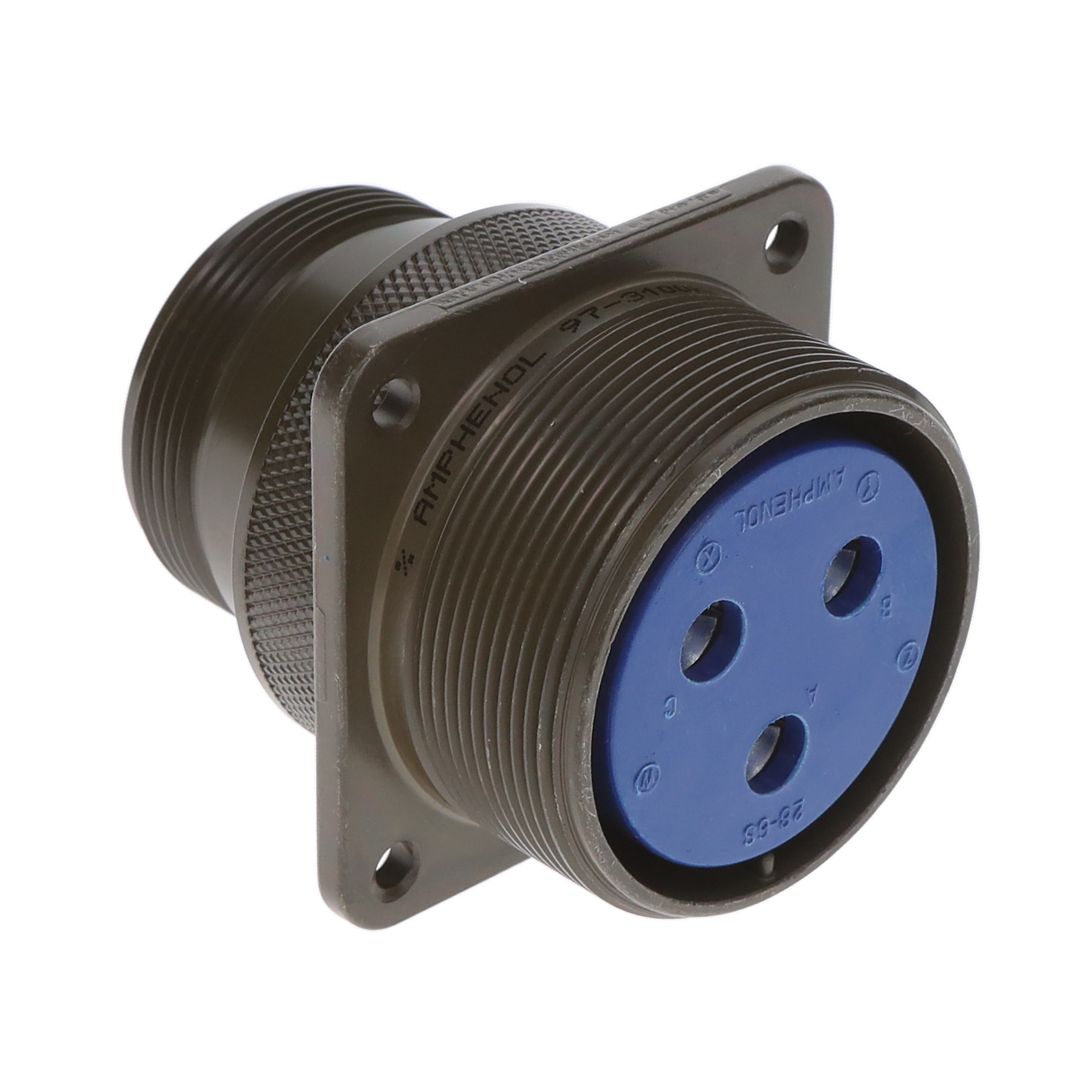 97-3100A-28-6S Amphenol Industrial Operations  Conjuntos de conectores circulares