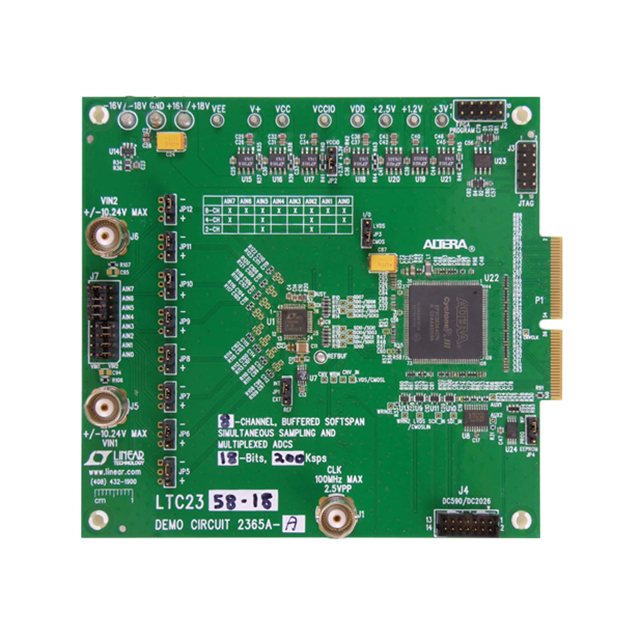 DC2365A-C Analog Devices Inc.  Cartes d'évaluation des convertisseurs analogique-numérique (CAN)
