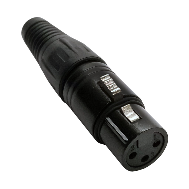 IO-XLR3-F-BKAU IO Audio Technologies  Assemblages de connecteurs circulaires