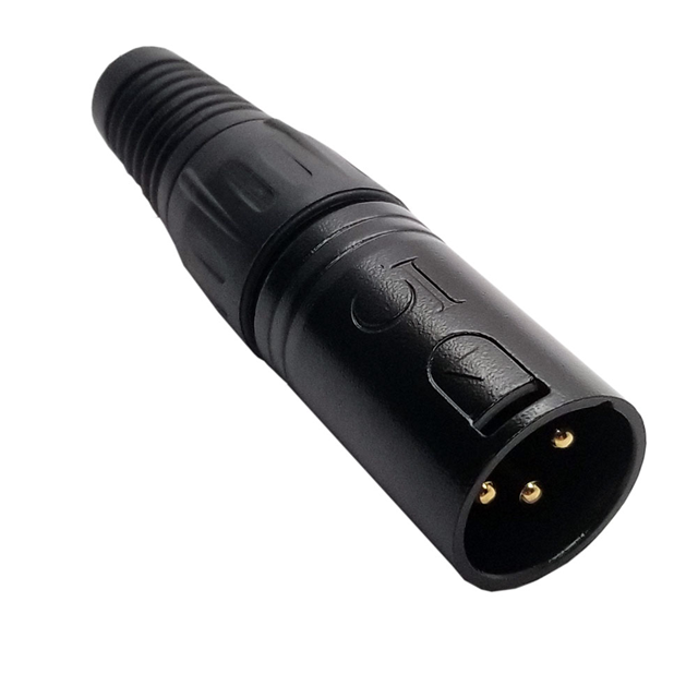 IO-XLR3-M-BKAU IO Audio Technologies  Assemblages de connecteurs circulaires