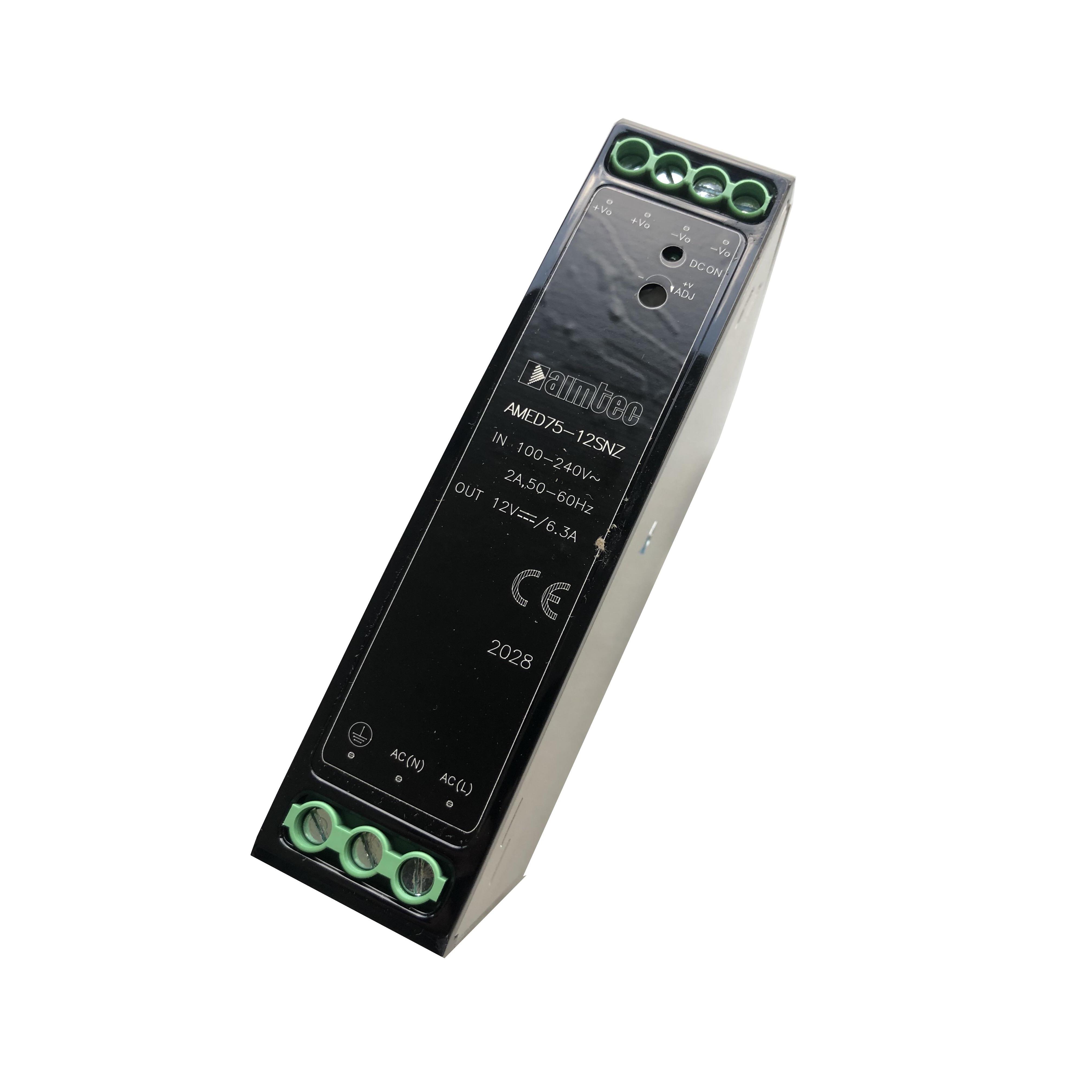 AMED75-12SNZ aimtec  Fuentes de alimentación industriales para riel DIN