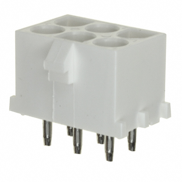 350834-4 TE Connectivity AMP Connectors  Embases Prises femelles