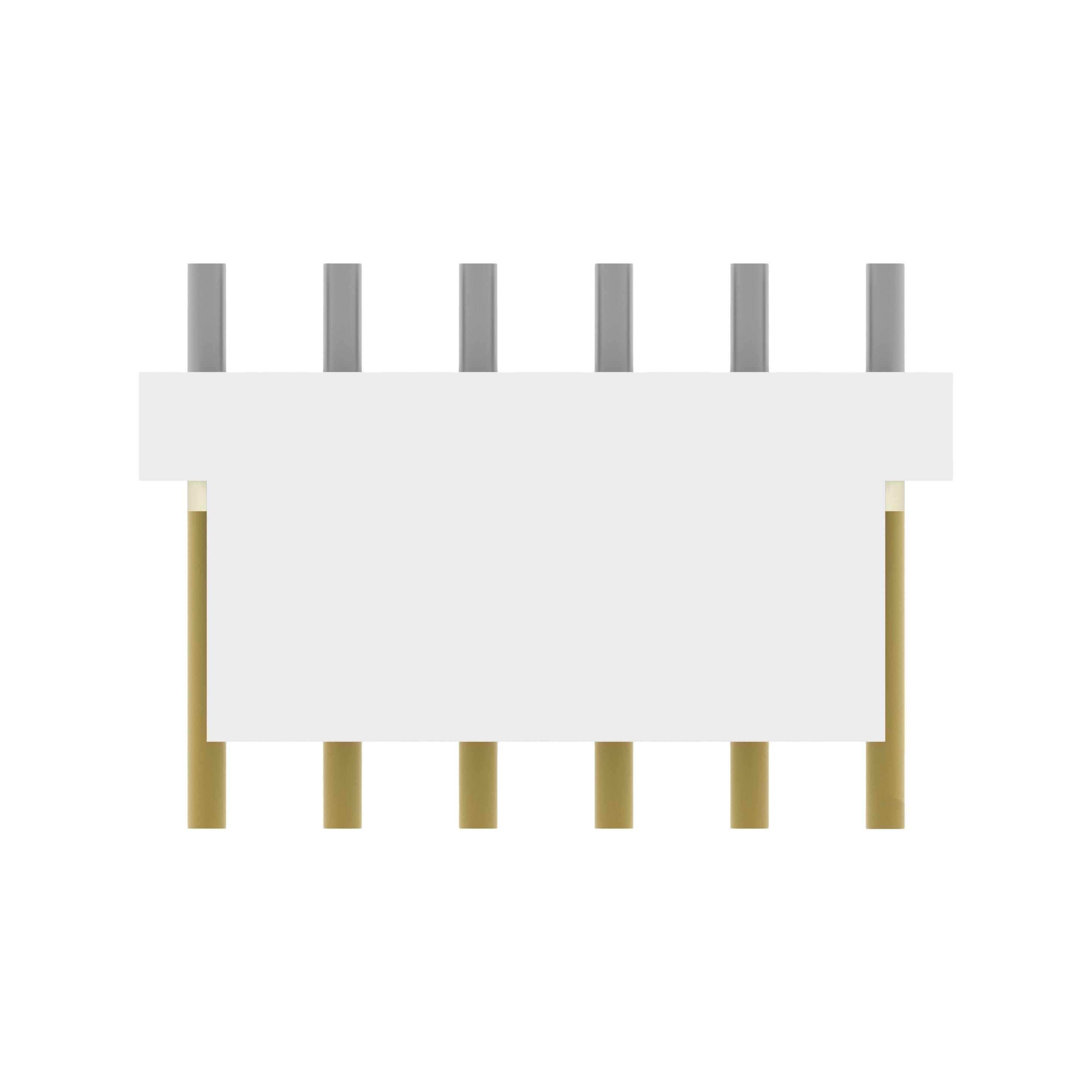 3-641120-6 TE Connectivity AMP Connectors  Headers Male Pins
