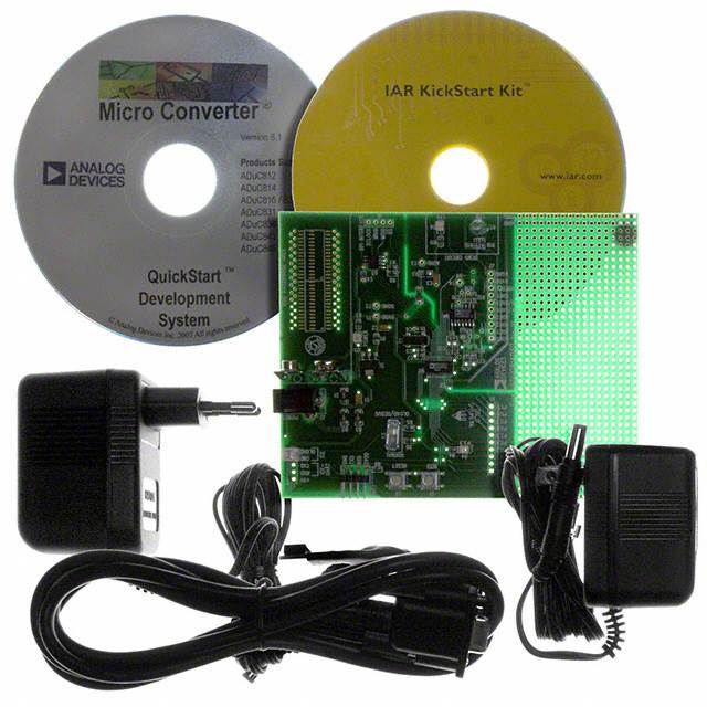 EVAL-ADUC814QSZ Analog Devices Inc.  Cartes d'évaluation DSP MCU intégrées
