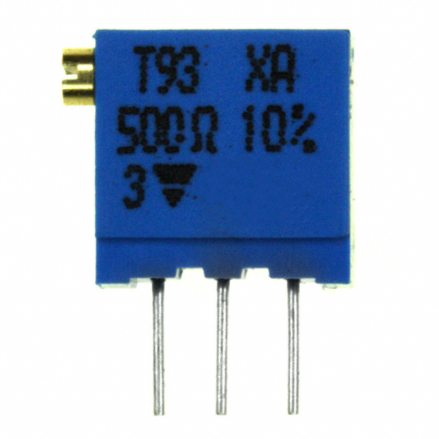 T93XA501KT20 Vishay Sfernice  Potenziometri trimmer