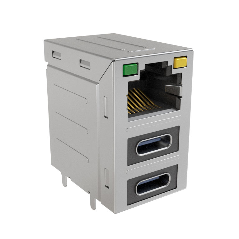 RJE36188344CH Amphenol ICC (Commercial Products)  Jack per connettori modulari