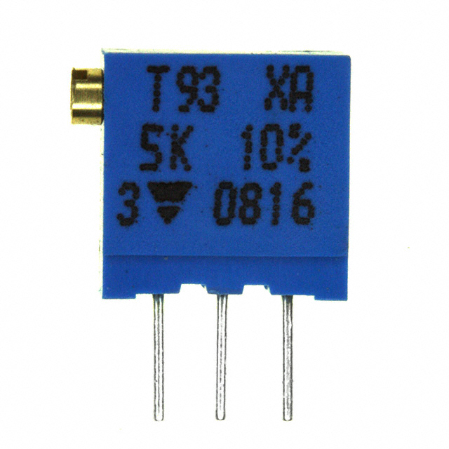 T93XA502KT20 Vishay Sfernice  Potentiomètres ajustables