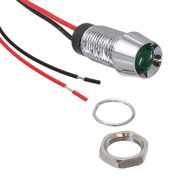 FL1M-8CW-4-G12V Mallory Sonalert Products Inc.  Panel Indicators Pilot Lights