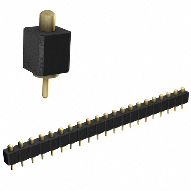 821-22-021-10-001101 Mill-Max Manufacturing Corp.  À ressort