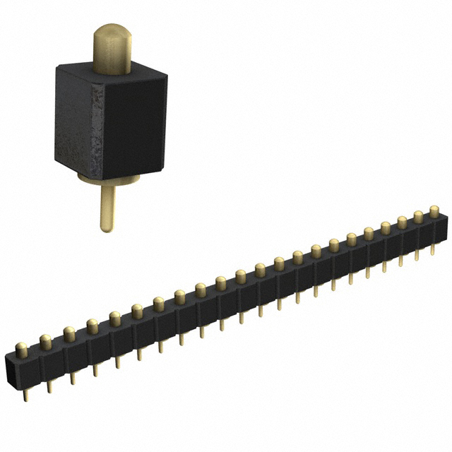 821-22-022-10-001101 Mill-Max Manufacturing Corp.  À ressort