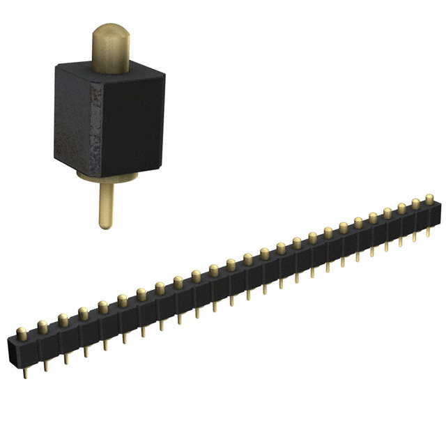 821-22-025-10-001101 Mill-Max Manufacturing Corp.  Spring Loaded