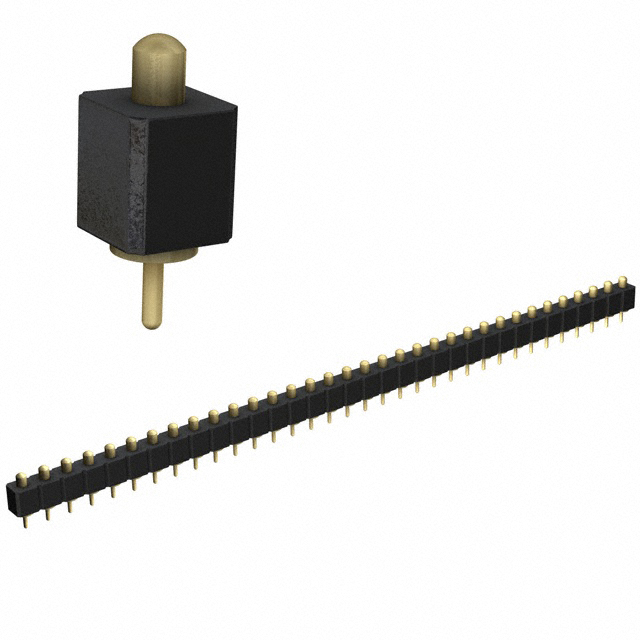 821-22-034-10-001101 Mill-Max Manufacturing Corp.  À ressort