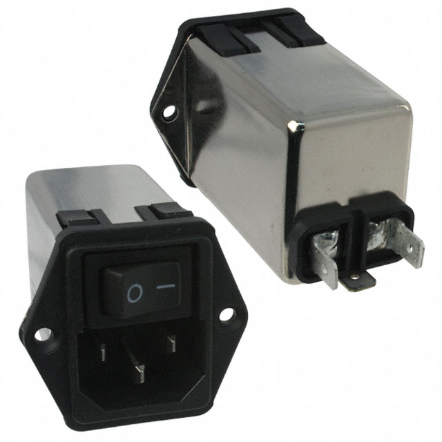 10CHE1 TE Connectivity Corcom Filters  Moduli di ingresso alimentazione (PEM)