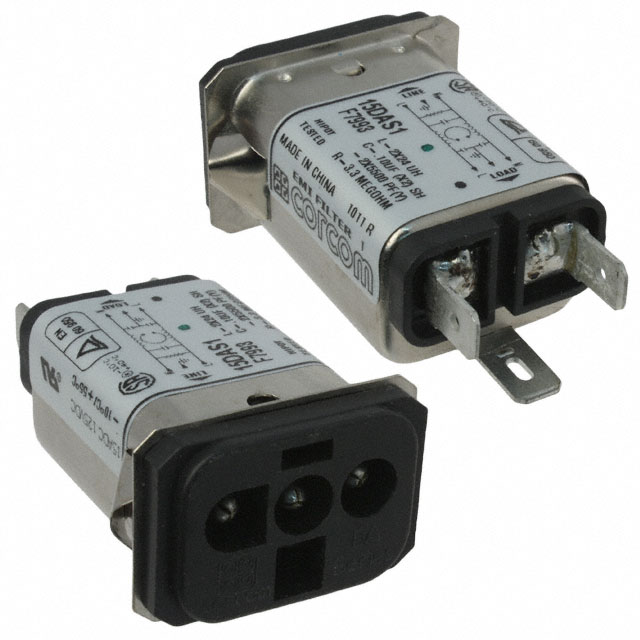 2-6609075-9 TE Connectivity Corcom Filters  Modules de filtrage de ligne électrique