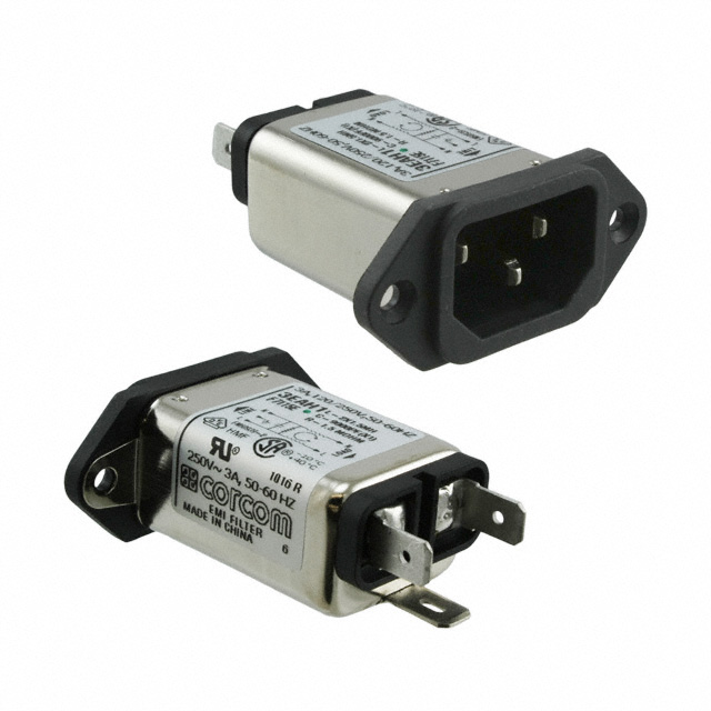 3EAH1 TE Connectivity Corcom Filters  Moduli di ingresso alimentazione (PEM)